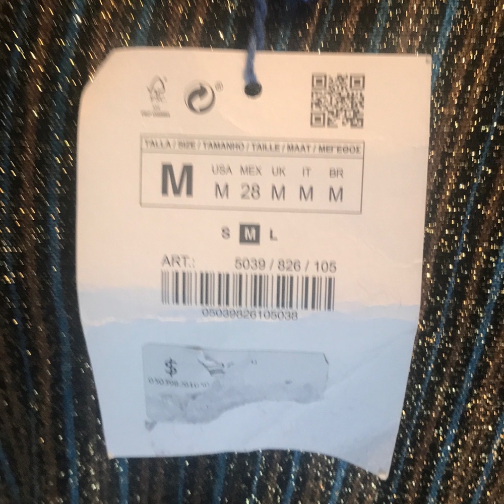 “ZARA” NWT “Textured” Dress. - Picture 15 of 16